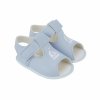 S052: Baby Boys Soft Soled Sandal-  Blue (Shoe Sizes: 0-3)